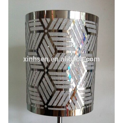 Etching stainless steel lampshade wire frame for wall lamp and chandelier